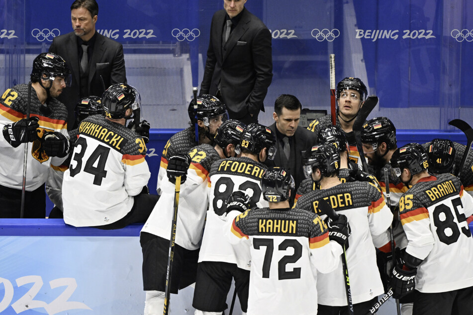 Kein Tor, kein Weiterkommen: Frühes Olympia-Aus für deutsches Eishockey-Team