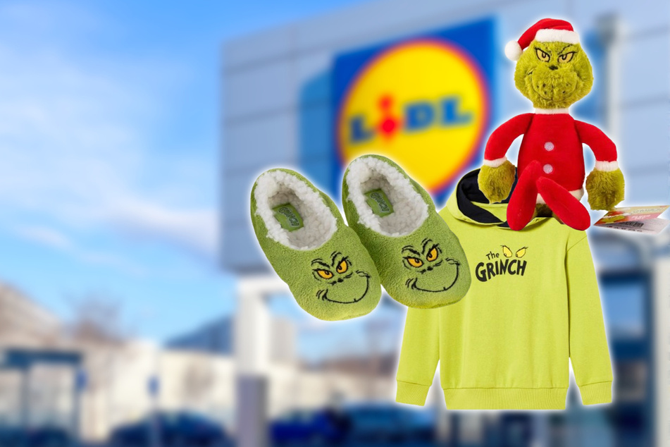 Lidl verkauft ab Montag (16.12.) tolle Grinch-Produkte zum Sonderpreis