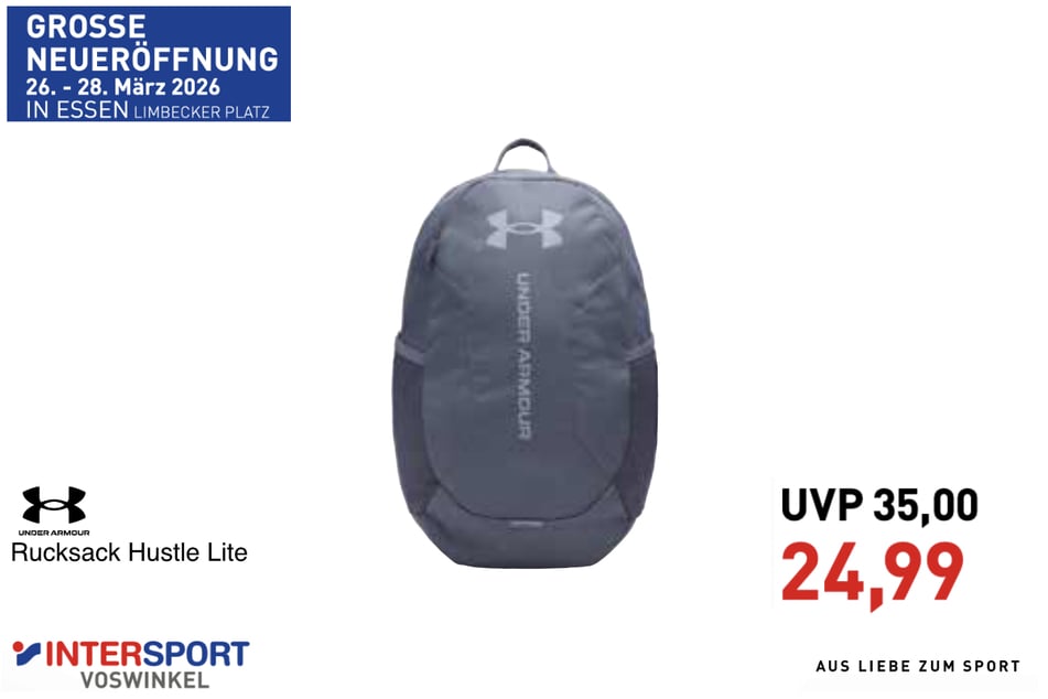 Under Armour Hustle Lite für 24,99 statt 35 Euro.
