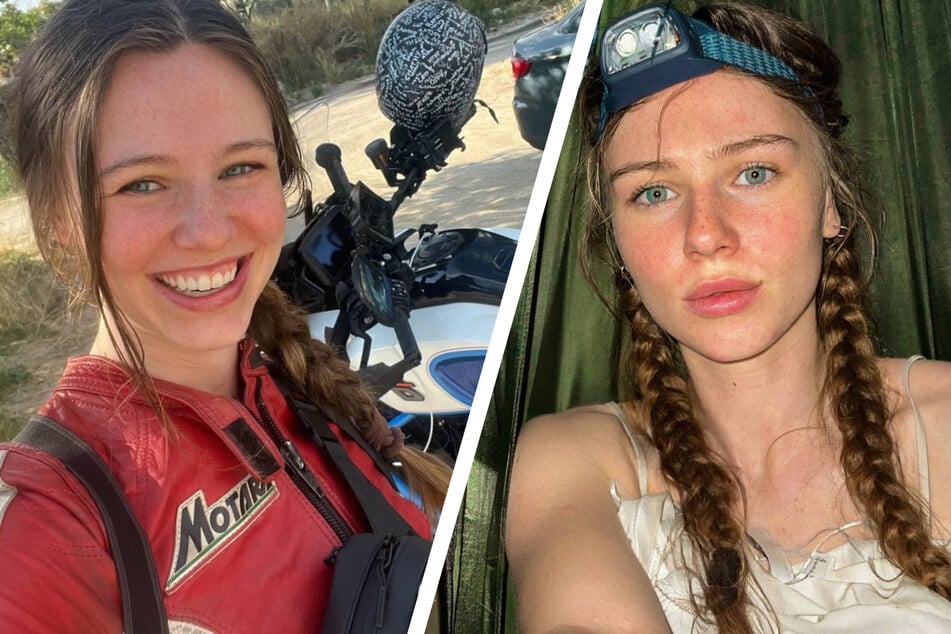 Auf Instagram nimmt Ann-Kathrin Bendixen alias "Affe auf Bike" (24) ihre Follower stets bei ihren Reisen mit.