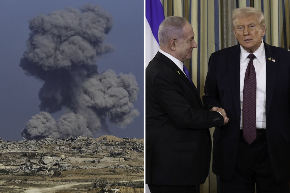 President Donald Trump and Israeli Prime Minister Benjamin Netanyahu unveiled a 20-point "peace" plan for Gaza.