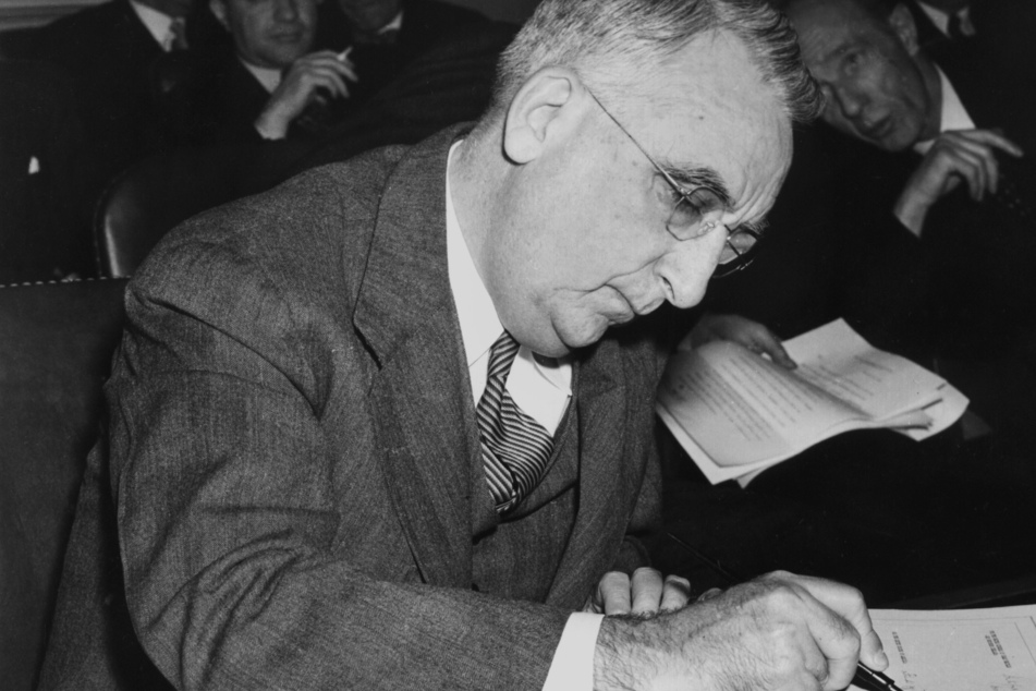 Bretton Woods in New Hampshire: 1944 hatten sich hier 44 Nationen auf den Goldstandard festgelegt, auch US-Finanzminister Fred Vinson unterschrieb.