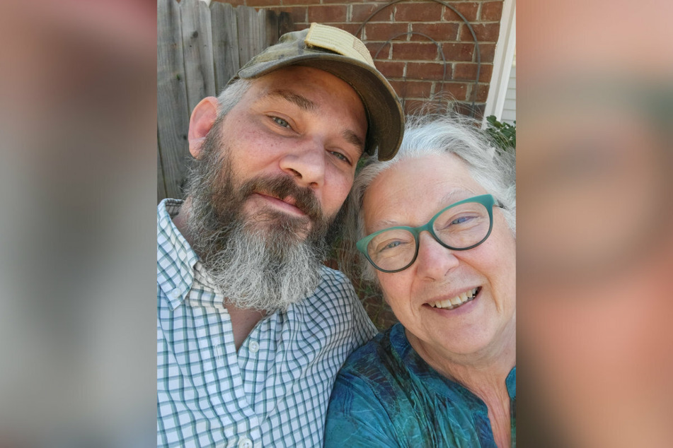 Alex Drueke and his mother, Lois, who believes her son may have been captured by Russian forces in Ukraine.