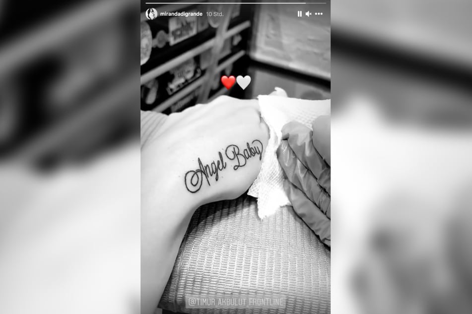 Auf Instagram zeigt die 24-Jährige ihr neues Tattoo - was hat es damit auf sich?