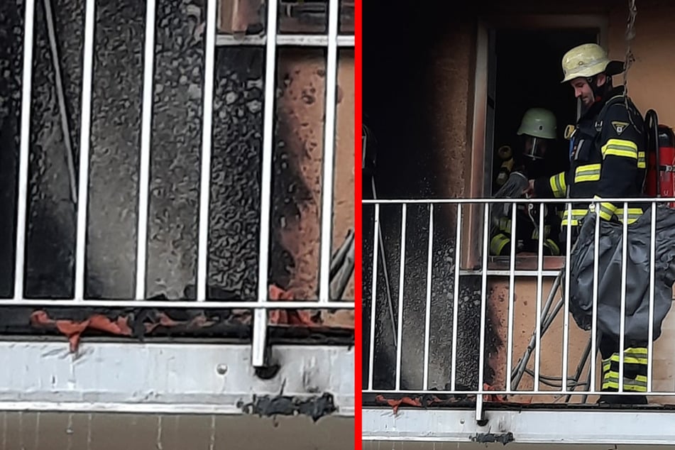 Den Sachschaden am Balkon schätzte die Feuerwehr auf rund 5000 Euro.