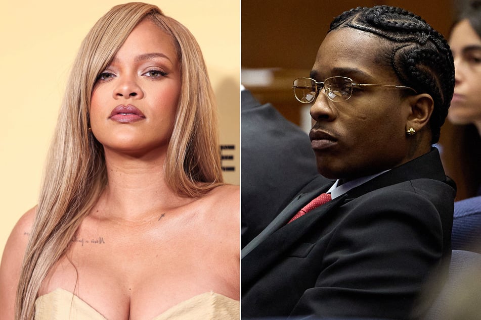 Rihanna brings sons to support A$AP Rocky in trial's closing arguments