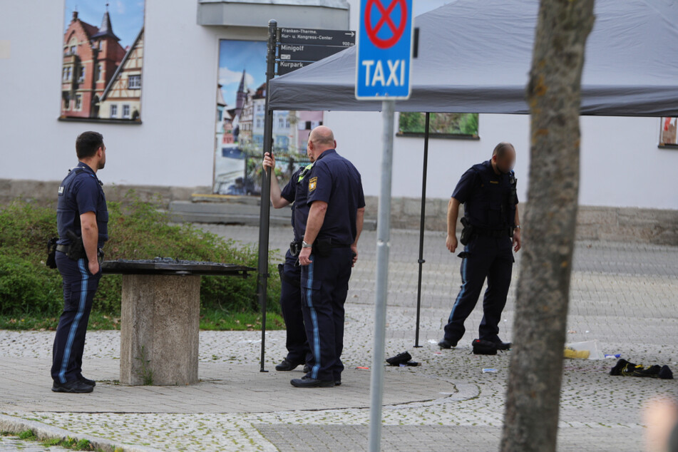 Am Bahnhof von Bad Windsheim wurden Schüsse abgefeuert.
