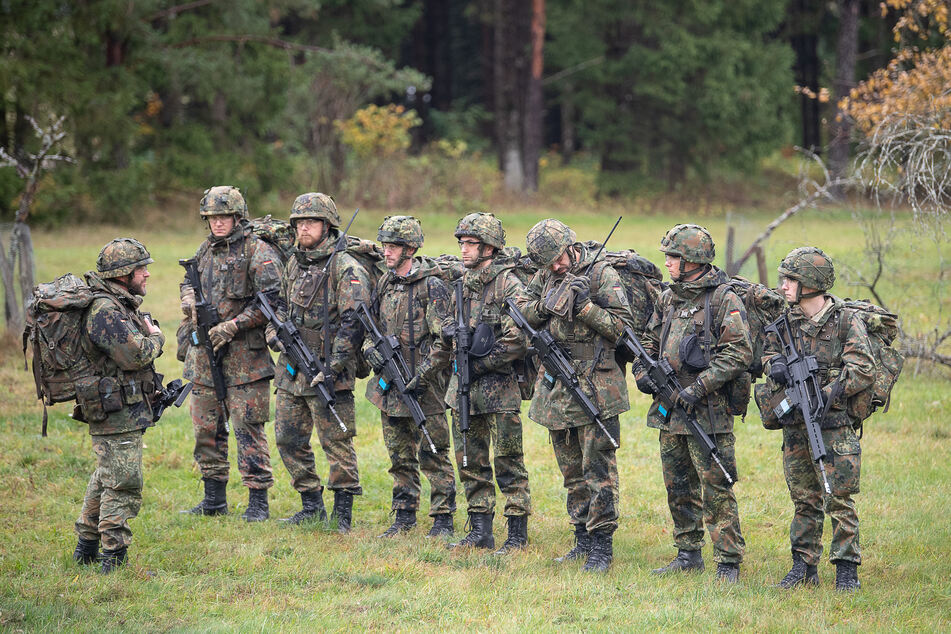 Soldaten der Bundeswehr bei einer Übung im vergangenen Jahr.