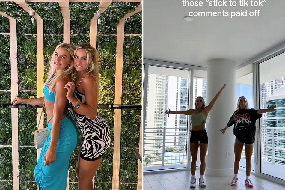 The Cavinder twins have officially moved into their dream home as roommates and their TikTok fan base is here for it!