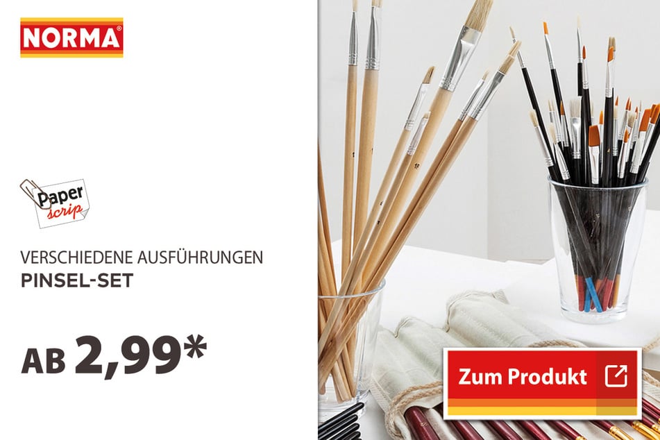Pinsel-Sets ab 2,99 Euro