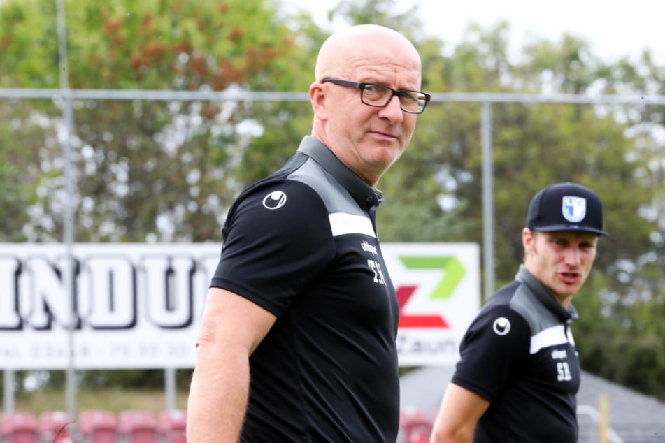 Ein Blick zurück? Für Ex-Dynamo Thomas Hoßmang (53) gilt es, mit dem FCM nach vorn zu schauen.