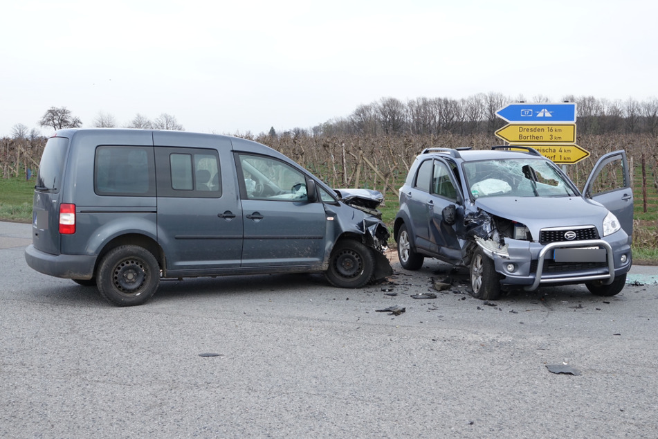 Der Unfall geschah am Abzweig nach Saida.