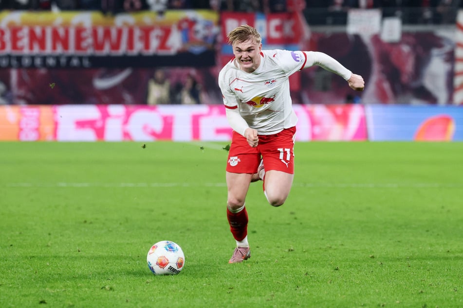Ein Jahr lang hat Harder versucht, sich bei RB Leipzig durchzusetzen. Doch auch wenn er eingesetzt wurde, konnte er nicht überzeugen.