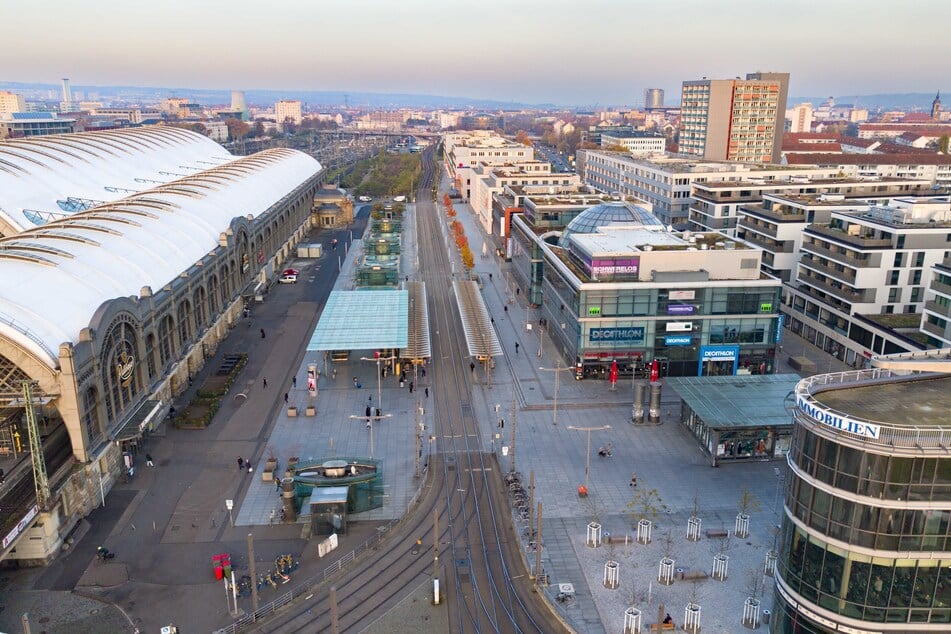 Gerade in den Wintermonaten gibt der Platz eher ein tristes Bild ab.