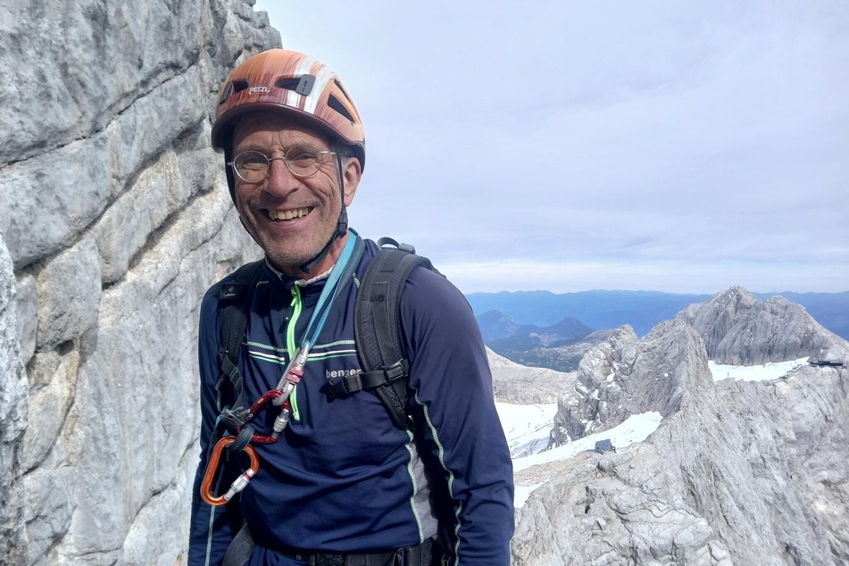 Michael Walter (60) war zur rechten Zeit vor Ort und hatte die passende Ausrüstung dabei.