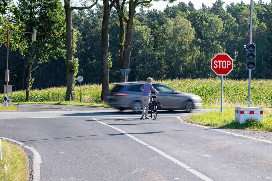 Schon wieder ist die Ampel wegen Diebstahls außer Betrieb.