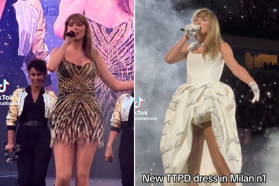 Taylor Swift surprises fans with two new outfits at The Eras Tour Milan!