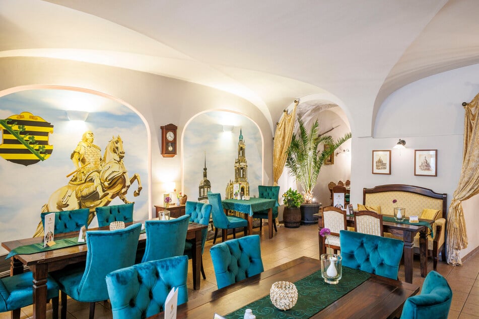 Im Restaurant "Kügelgenhaus" kann gemütlich geschmaust werden.