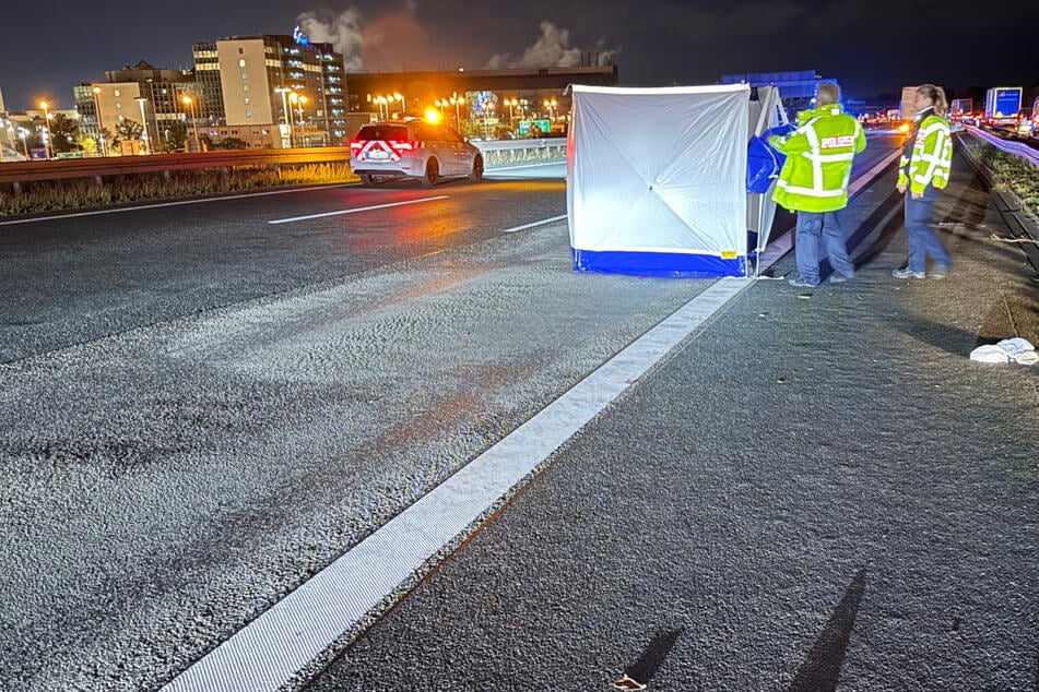 Tragödie nahe Frankfurter Flughafen: Fußgänger überquert A3 und stirbt