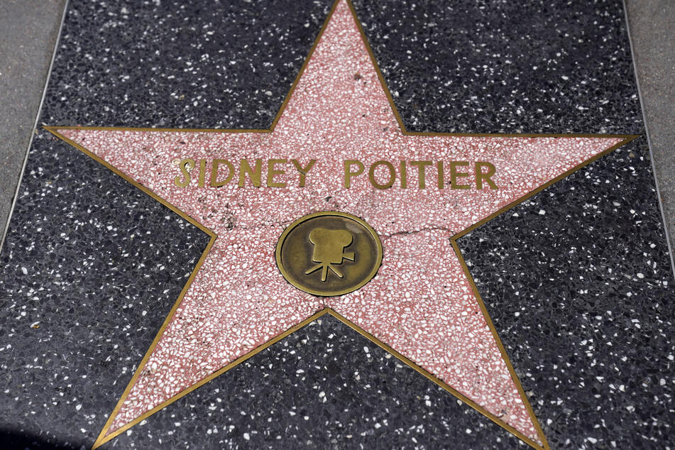 Auf dem Walk of Fame in Los Angeles findet sich auch ein Stern für Sidney Poitier.