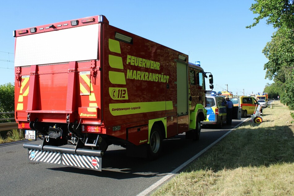 Die Verletzten mussten ambulant behandelt werden.