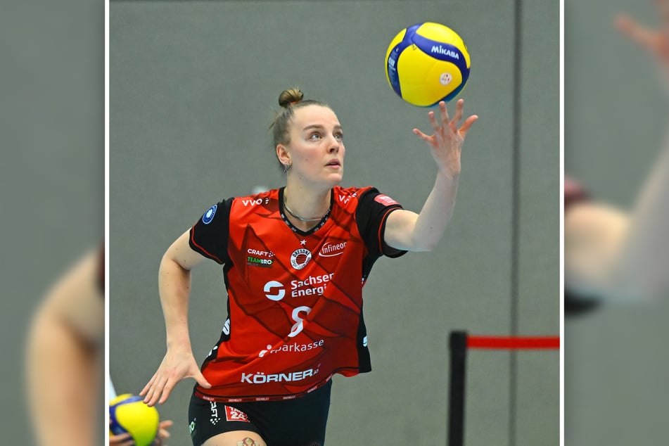 Jette Kuipers wollte beim Matchball mit ihrem Aufschlag überraschen, bekam aber ein Verbot vom Coach - aus gutem Grund.