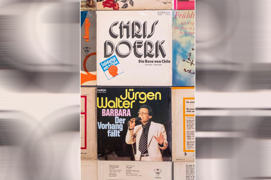 Die Plattencover von Chris Doerk und Jürgen Walter sind nur zwei von zahlreichen Stücken aus der mehr als 70-jährigen Amiga-Geschichte.