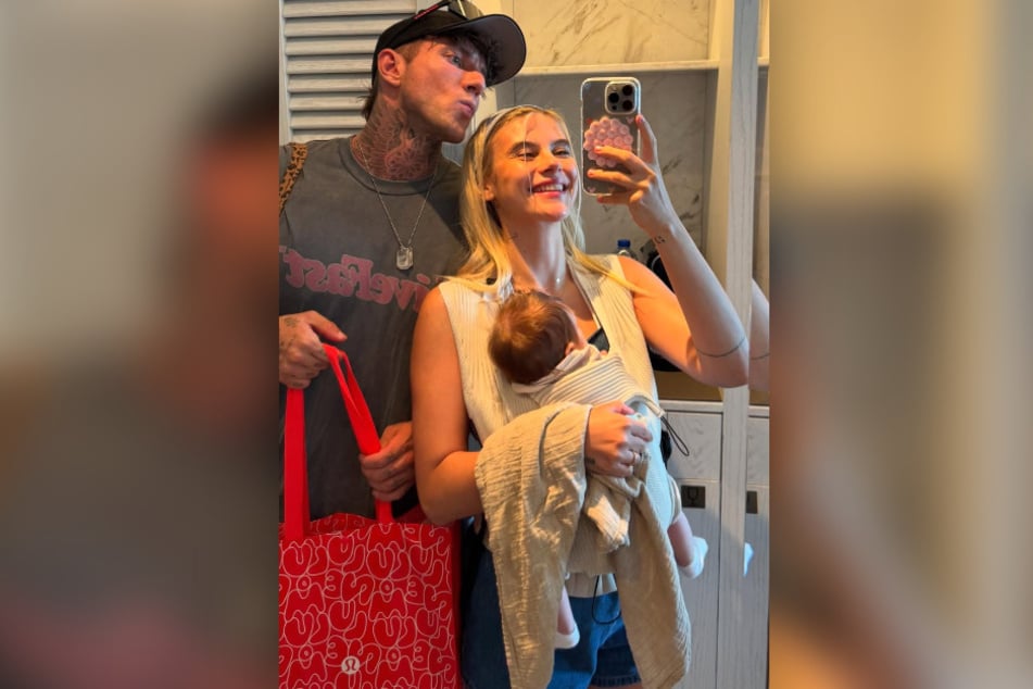Romina Palm (26) und Christian Wolf (30) genießen seit der Geburt von Tochter Hazel ihr Familienglück.