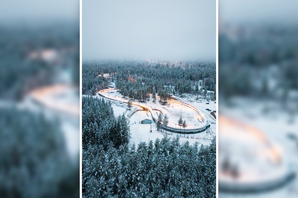 Im norwegischen Lillehammer liegt die nördlichste Bahn der Welt.