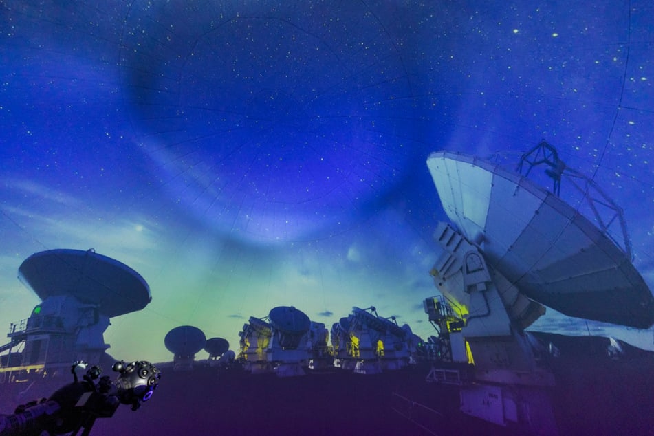 Die Show "Big Astronomy" entführt in die chilenischen Anden und zeigt modernste Observatorien.