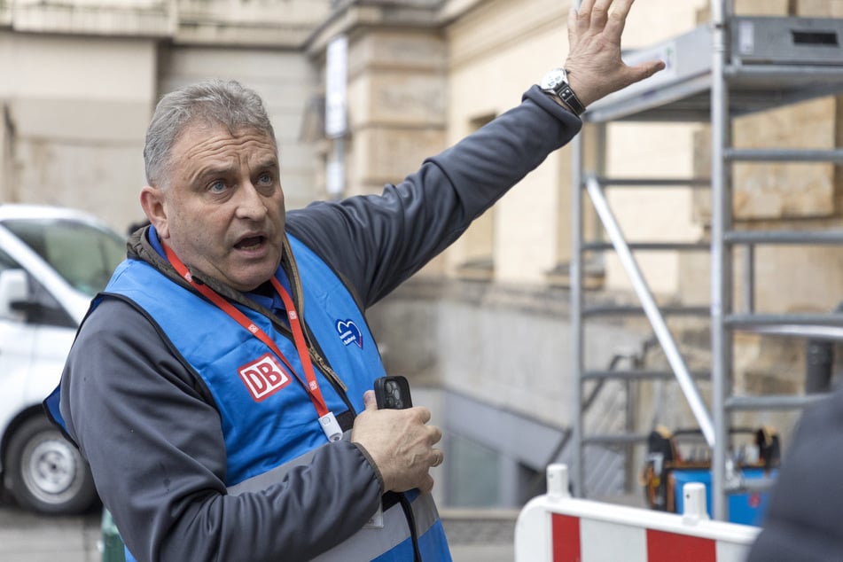 Bahnhofsmanager Heiko Klaffenbach (59) hat einen Plan für mehr Sauberkeit.