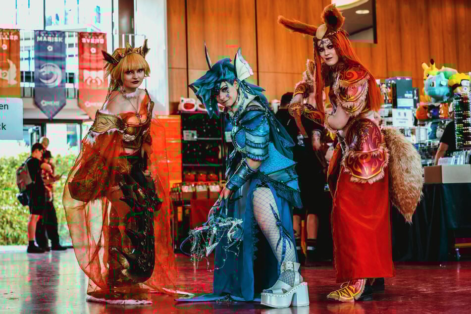 Cosplayer erwünscht! Beim "NEXUS - Nerd Rock Festival" wurde auch darauf geachtet, dass die Cosplays, die oft in stundenlanger Handarbeit gefertigt werden, schön in Szene gesetzt werden können.