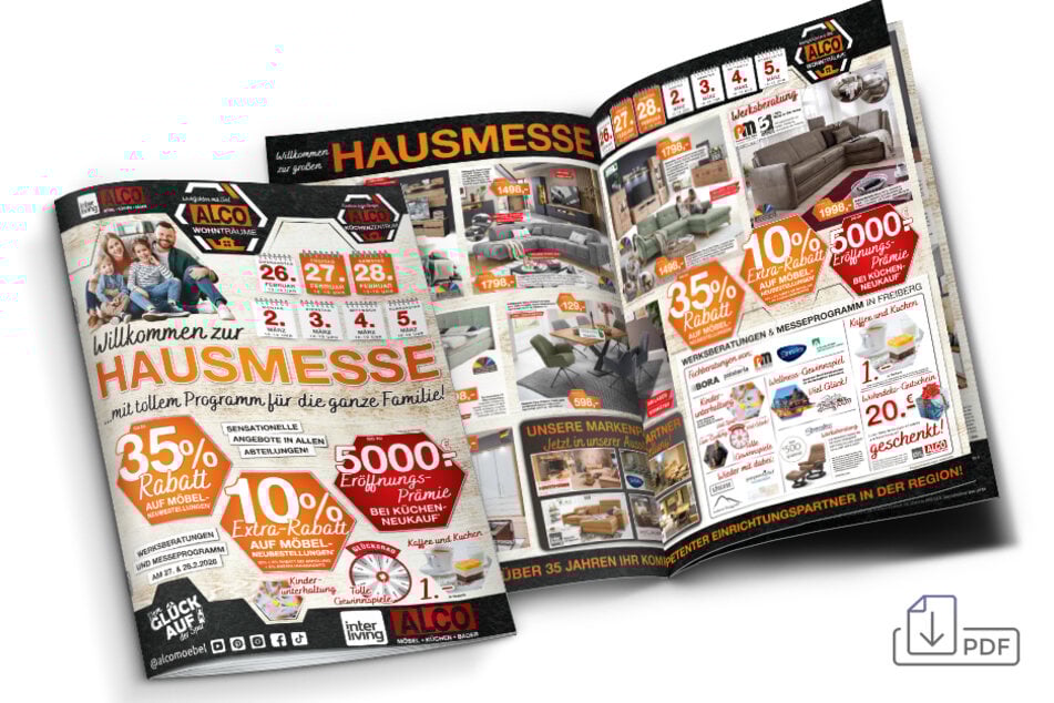 Einfach klicken und durch das Prospekt blättern.