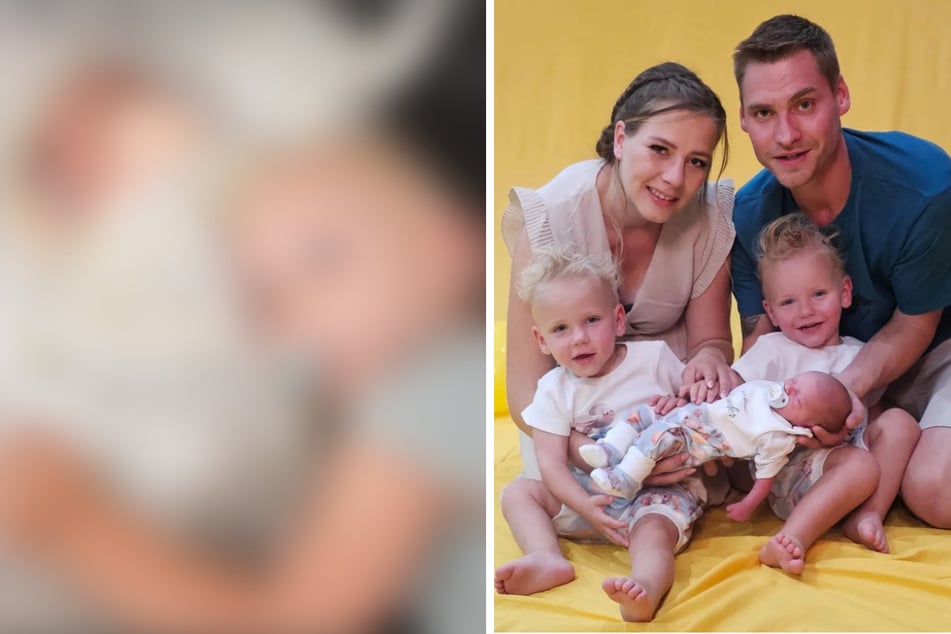 Sarafina Wollny: Was die Zwillinge mit Baby Hope machen, muss sie einfach teilen!