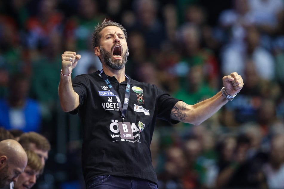 SCM-Coach Bennet Wiegert (44) wurde Zeuge eines "kampfbetonten" Spiels.