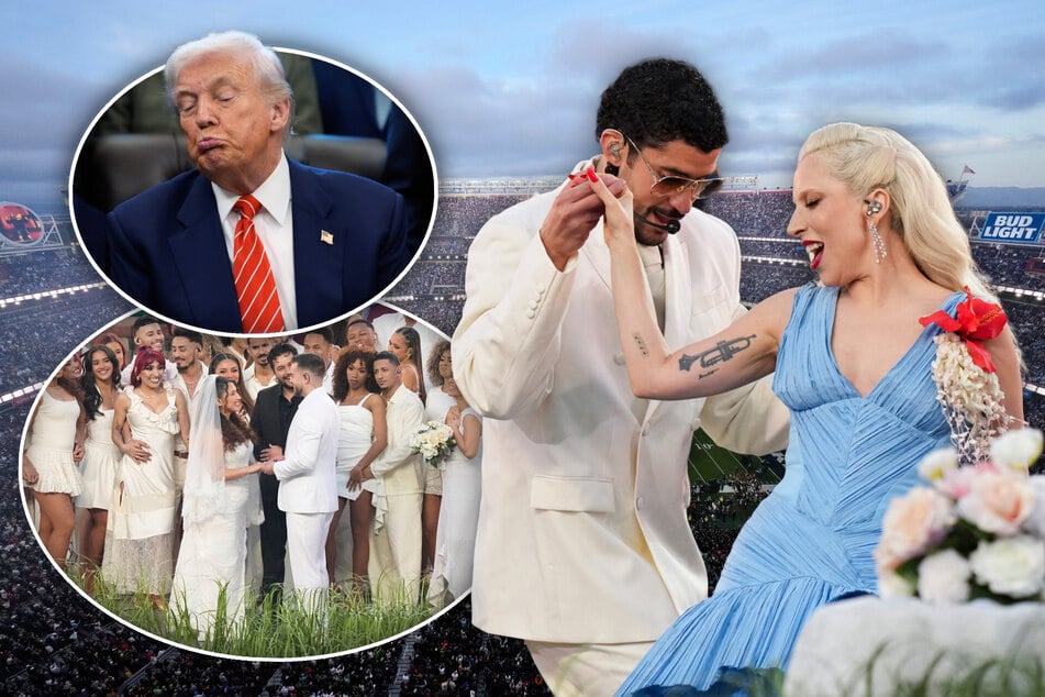 Hochzeit mitten im Super Bowl! Halftime-Show bringt Trump zur Weißglut