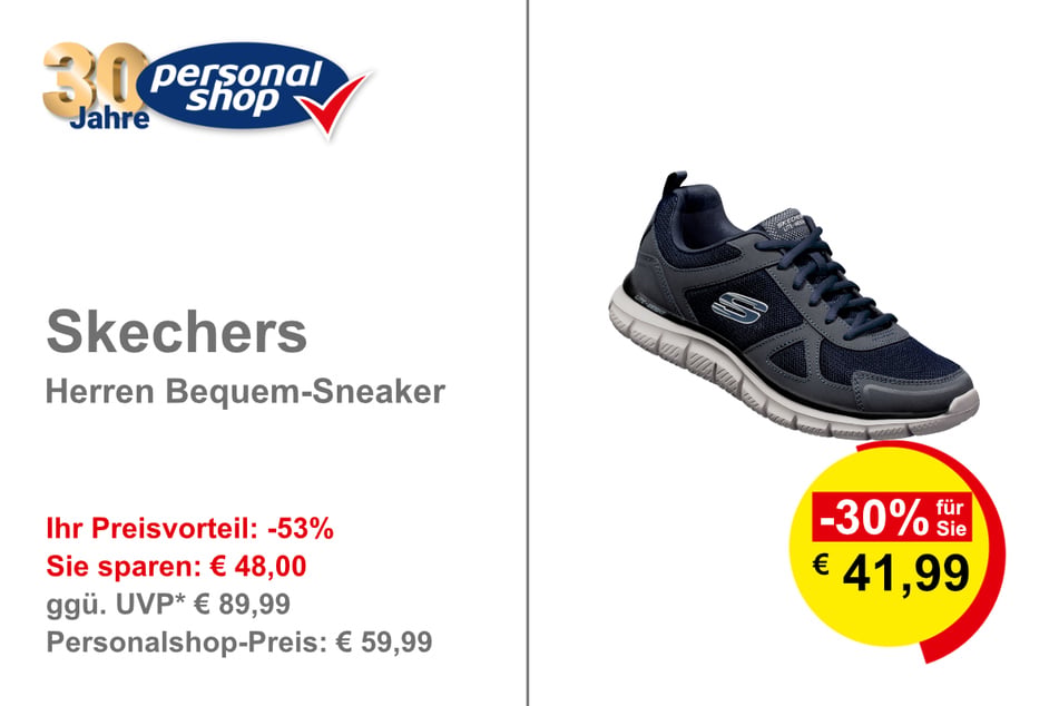 Skechers Herren Bequem-Sneaker