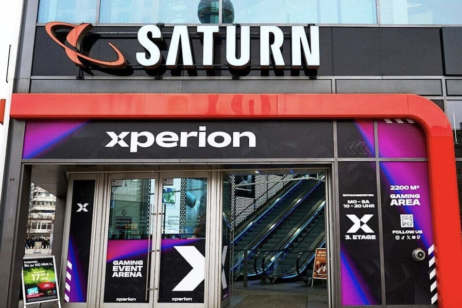 Saturn in Berlin-Mitte Alexanderplatz.