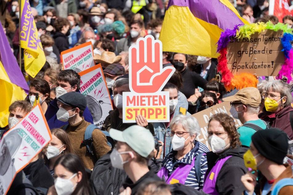 Schon bei der letzten Großdemonstration zogen Tausende Teilnehmer an Pfingsten durch Berlin.