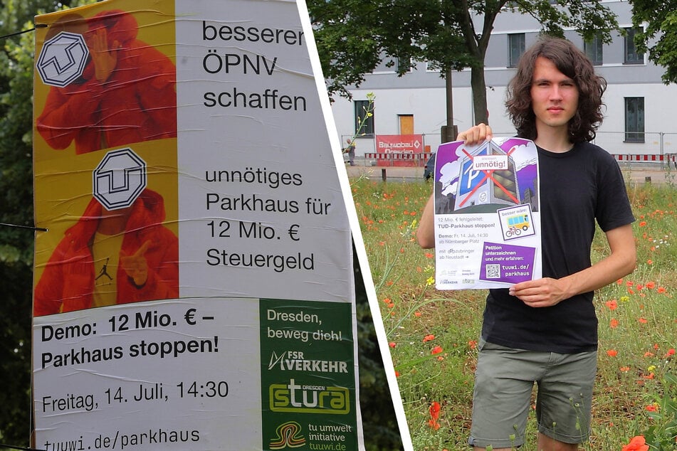 Dresden: TU plant Parkhaus für 12 Millionen Euro: Studenten laufen Sturm!