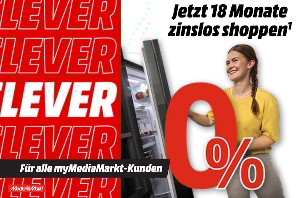 18 Monate zinslos shoppen.