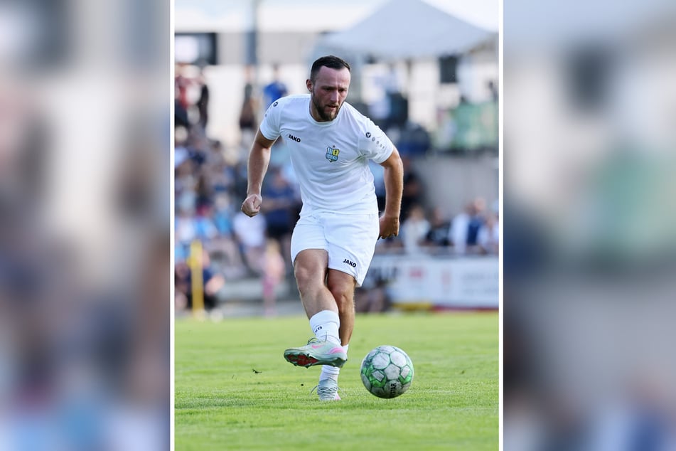 Nach 33 Einsätzen, einem Tor und vier Vorlagen in der vorherigen Saison droht ihm zum Auftakt gegen den Greifswalder FC die Bank: CFC-Stürmer Artur Mergel (28).
