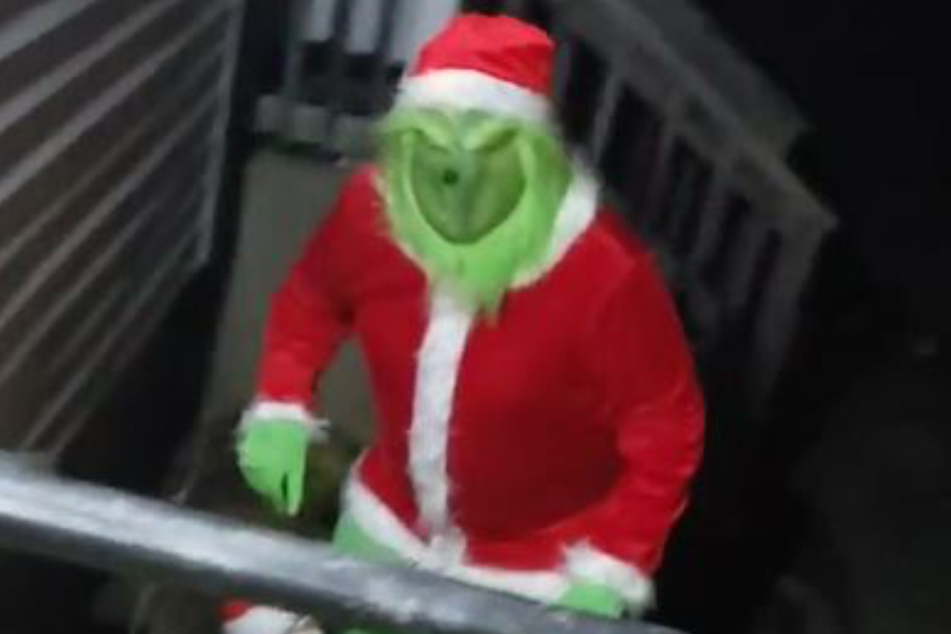 Der Grinch sorgte für Angst und Schrecken.