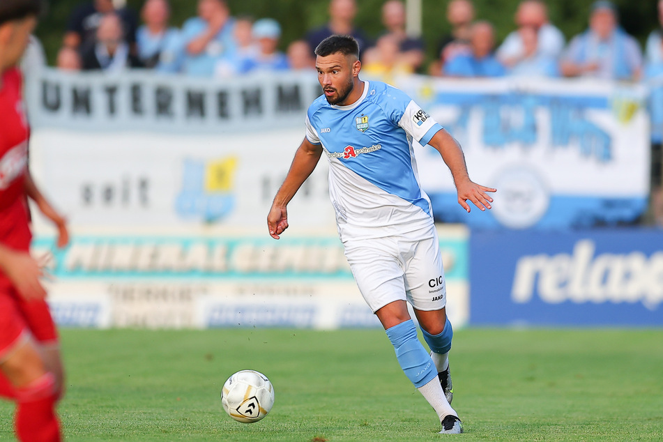 Niclas Erlbeck (32) spielt erstmals im CFC-Trikot gegen Zwickau.