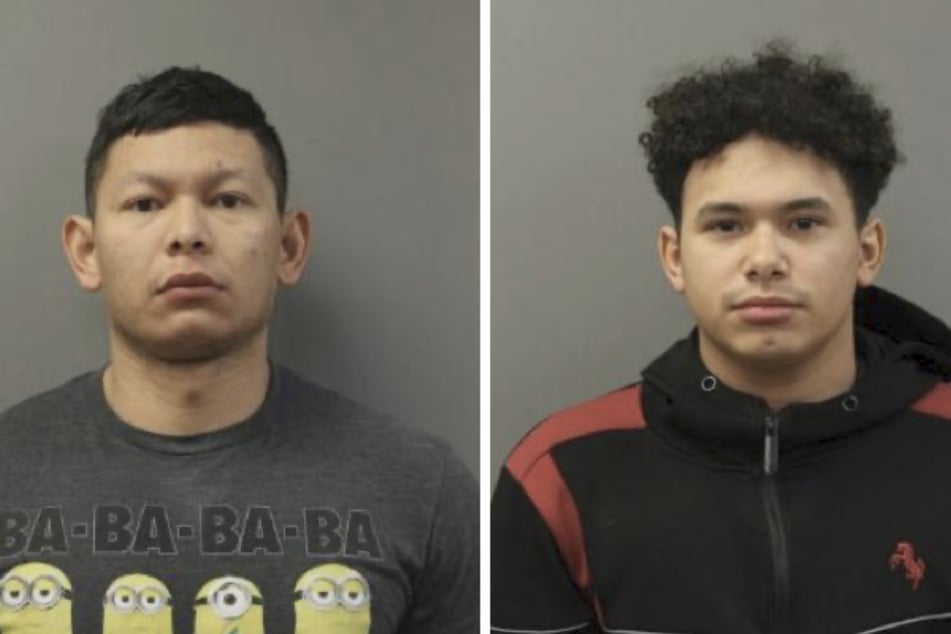 Jefferson Ubilla-Delgado (29, l.) and Geiderwuin Bello Morales (21, r.) were charged with murder.