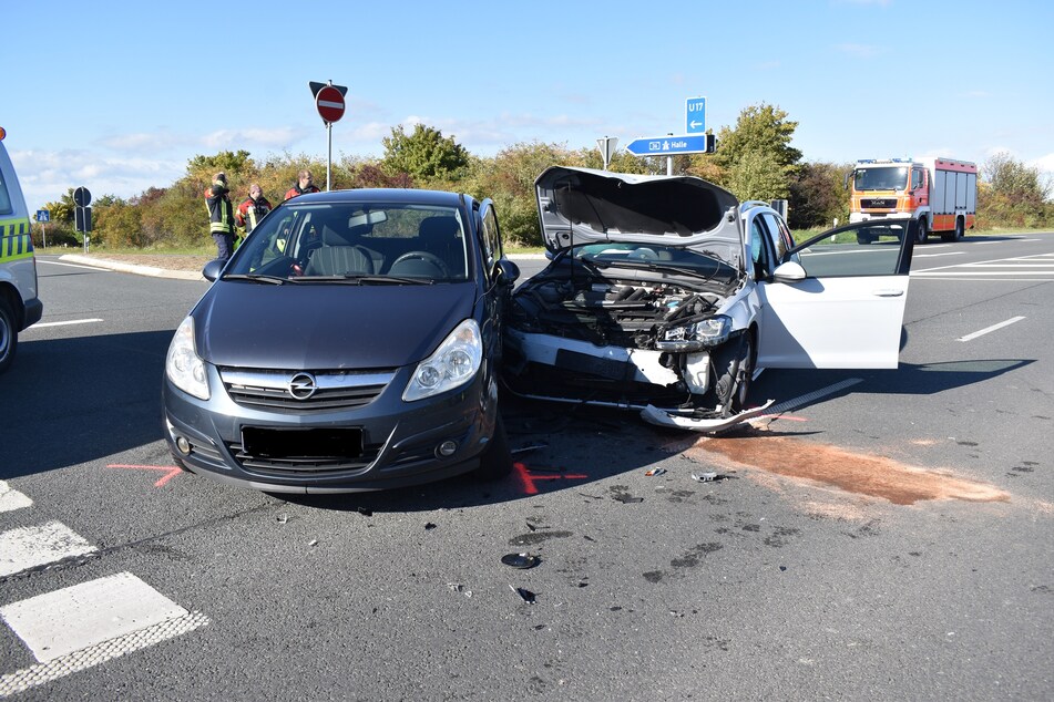 Bei einem Unfall am Samstag in Wernigerode wurden zwei Menschen schwer verletzt.