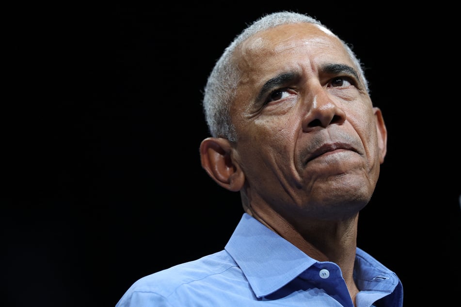 Barack Obama (pictured) and Michelle Obama on Sunday forcefully condemned the killing of Pretti, saying in a joint statement that it should be a "wake-up call" that core US values "are increasingly under assault."