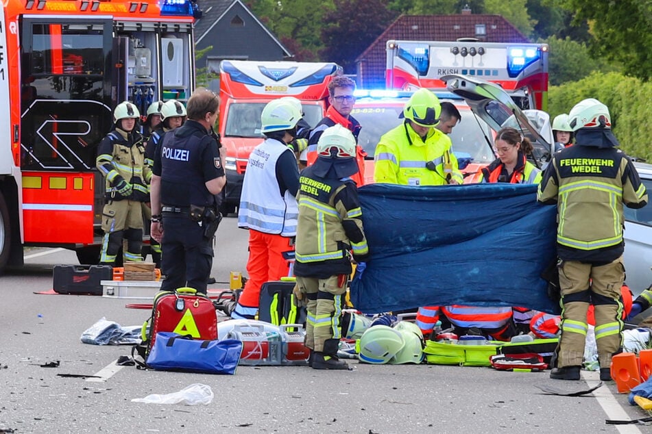 Horror-Unfall bei Hamburg: Zwei Tote, mehrere Verletzte