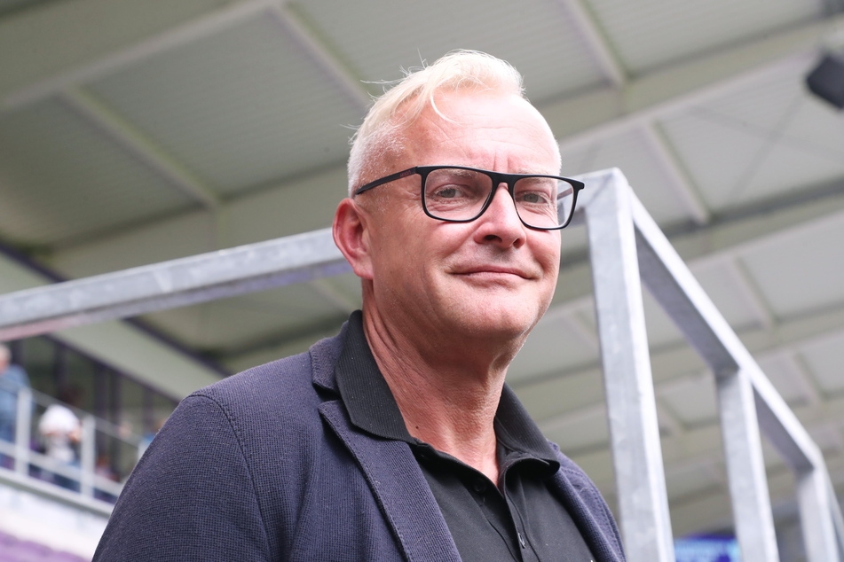 FCE-Geschäftsführer Michael Voigt (49) lobt das vorbildliche Verhalten der Auer Fans.