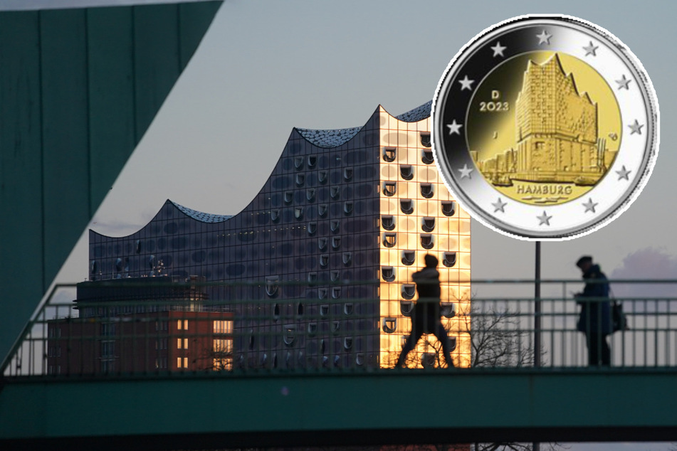 Die Hamburger Elbphilharmonie ziert künftig die Rückseite der 2-Euro-Münze.